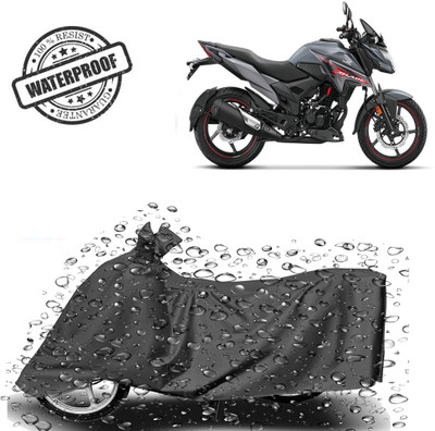 ROYAL AUTO MART Waterproof Two Wheeler Cover for Honda(X-Blade, Grey)