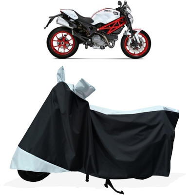 Tricway Two Wheeler Cover for Ducati(Monster 796 S2R, White)