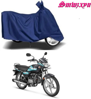 smwzxyu Waterproof Two Wheeler Cover for Hero(HF Deluxe, Blue)