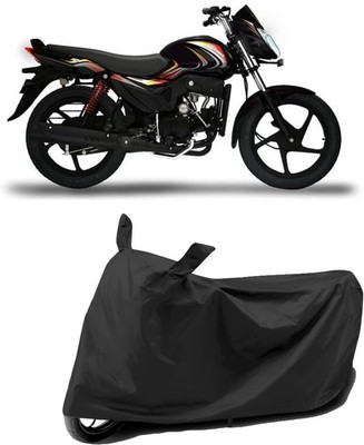 KEDIT Two Wheeler Cover for Mahindra(Pantero, Black)