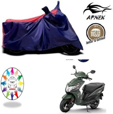 DeepShakshi AUTOMOTIVE Waterproof Two Wheeler Cover for Honda(Deo, Blue, Red)