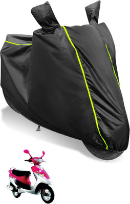 Auto Hub Waterproof Two Wheeler Cover for TVS(Scooty Pep Plus, Multicolor)
