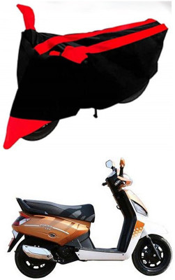 AutoGalaxy Waterproof Two Wheeler Cover for Mahindra(Gusto 125, Red, Black)