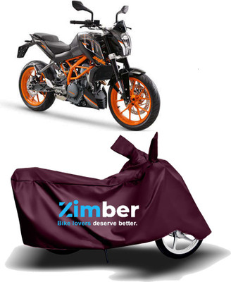 APNEK Two Wheeler Cover for KTM(250 Duke, Maroon)