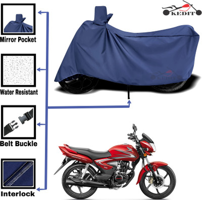 AASHTIK MART Two Wheeler Cover for Honda(Blue)