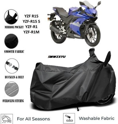 smwzxyu Waterproof Two Wheeler Cover for Universal For Bike(Black)