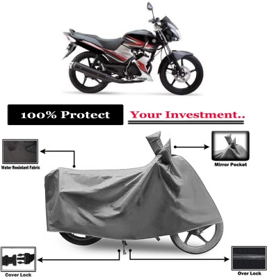 Amexride Two Wheeler Cover for Yamaha(Gladiator SS, Grey)