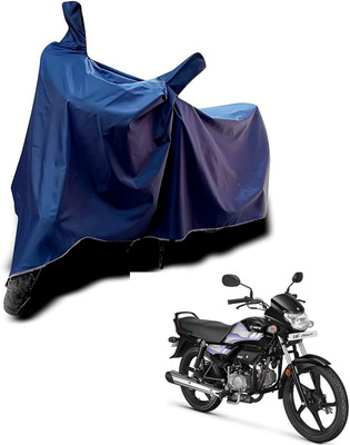KEDIT Two Wheeler Cover for Hero(HF Deluxe, Blue)