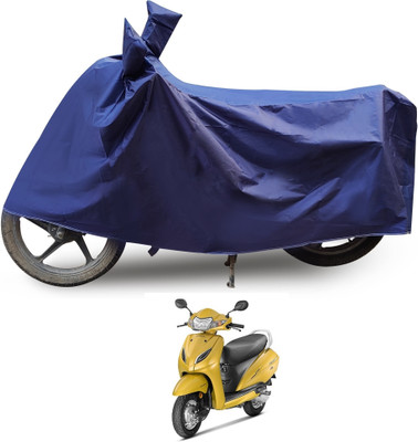Euro Care Waterproof Two Wheeler Cover for Honda(Activa 5G, Blue)
