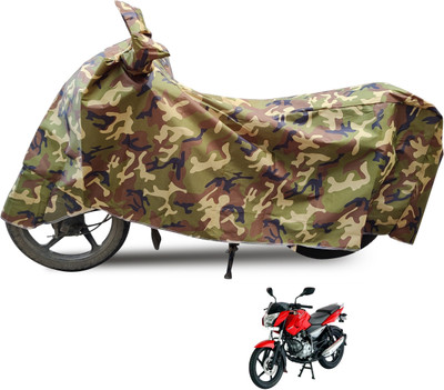 Euro Care Waterproof Two Wheeler Cover for Bajaj(Pulsar 135 LS DTS-i, Black)