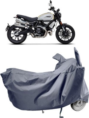 Amexride Two Wheeler Cover for Ducati(Scrambler 1100, Grey)