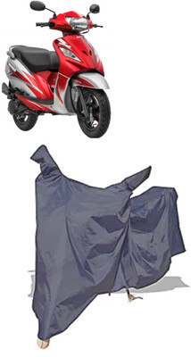 Amexride Two Wheeler Cover for TVS(Wego, Grey)