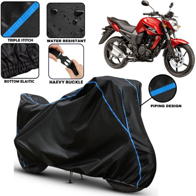 AutoGalaxy Two Wheeler Cover for Yamaha(FZ-S FI, Black)