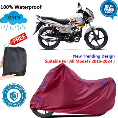 AUTOCAD Waterproof Two Wheeler Cover for Mahindra(Centuro NXT, Maroon)