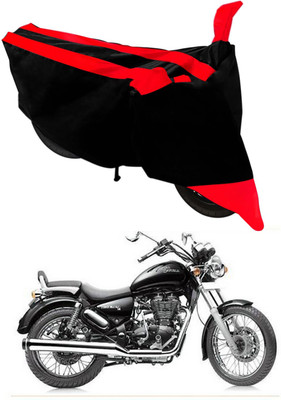Furious3D Two Wheeler Cover for Royal Enfield(Thunderbird 350, Red, Black)