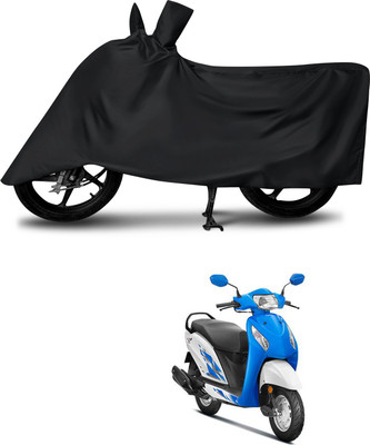 DeepShakshi AUTOMOTIVE Waterproof Two Wheeler Cover for Honda(Activa i, Black)