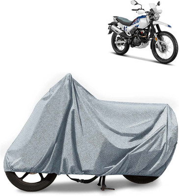 Kingsway Waterproof Two Wheeler Cover for Hero(Xpulse 200T, Silver)