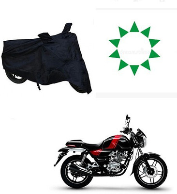 DeepShakshi AUTOMOTIVE Waterproof Two Wheeler Cover for Bajaj(V 150, Black)
