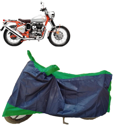 ANTOFY Two Wheeler Cover for Royal Enfield(Bullet Trials 500, Multicolor)