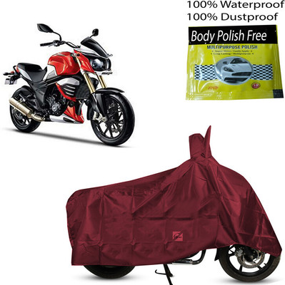 EGAL Waterproof Two Wheeler Cover for Mahindra(MOJO XT 300, Maroon)