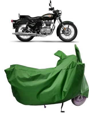 Amexride Two Wheeler Cover for Royal Enfield(Standardv, Maroon)
