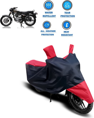 CODOKI Waterproof Two Wheeler Cover for Royal Enfield(Electra 4S, Red)