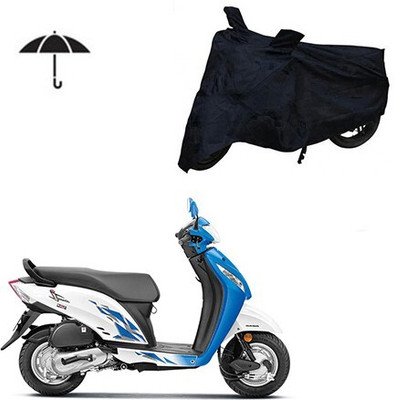 MMSSTAR Waterproof Two Wheeler Cover for Honda(Activa i, Black)