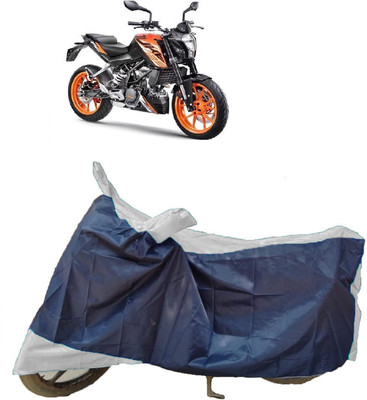 AutoKick Two Wheeler Cover for KTM(125 Duke, Multicolor)