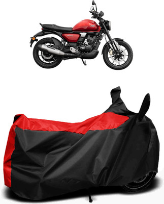 RM Collections Waterproof Two Wheeler Cover for TVS(Apache RTR 310 BS6, Red, Black)