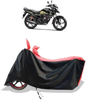 KEDIT Two Wheeler Cover for Honda(SP 125, Red, Black)