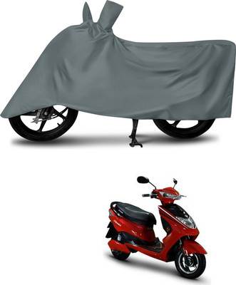 MMSSTAR Waterproof Two Wheeler Cover for Okinawa(Ridge, Grey)