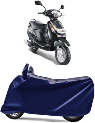 AUCTIMO Two Wheeler Cover for Mahindra(Duro DZ, Blue)