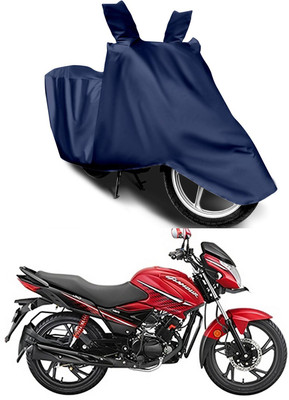 Furious3D Two Wheeler Cover for Hero(Glamour i3s, Blue)