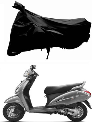 SK AUTO Waterproof Two Wheeler Cover for Honda(Activa, Black)