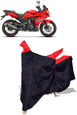 Amexride Two Wheeler Cover for Hero(Xtreme 200S, Black)