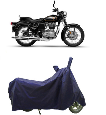 Coxtor Waterproof Two Wheeler Cover for Royal Enfield(350, Blue)