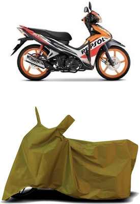 VESMEI Two Wheeler Cover for Honda(Blade 125, Blue)