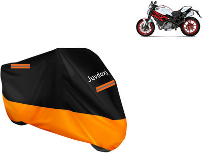 Juvdoxj Waterproof Two Wheeler Cover for Ducati(Monster 796 S2R, Orange)