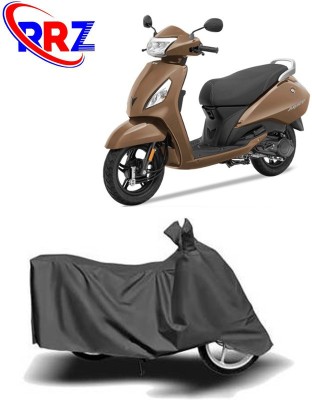 RRZ Waterproof Two Wheeler Cover for TVS(Jupiter, Grey)