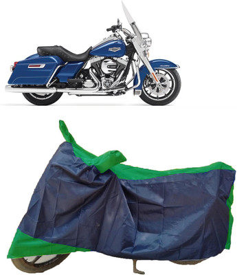 ANTOFY Two Wheeler Cover for Harley Davidson(Road King, Multicolor)