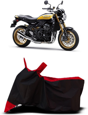 VESMEI Two Wheeler Cover for Kawasaki(Z900RS, Red)