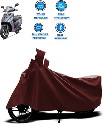AASHTIK MART Two Wheeler Cover for Hero(MotoCorp Maestro Edge 125, Maroon)