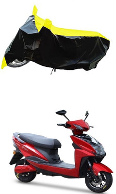 VESMEI Two Wheeler Cover for Okinawa(Raise BS6, Yellow)