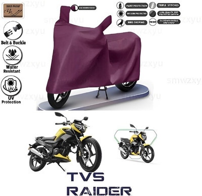 smwzxyu Waterproof Two Wheeler Cover for TVS(Phoenix 125, Maroon)