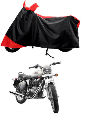 GROFATIK Two Wheeler Cover for Royal Enfield(350 BS6, Red)