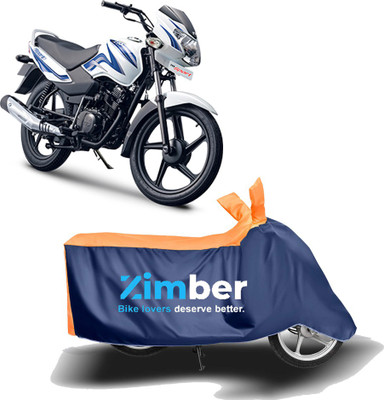 APNEK Two Wheeler Cover for TVS(Sport, Orange, Blue)