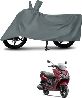 MMSSTAR Waterproof Two Wheeler Cover for Suzuki(Burgman Street 125, Grey)