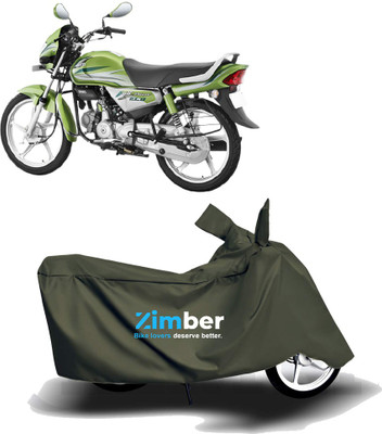 APNEK Two Wheeler Cover for Hero(HF Deluxe Eco, Green)