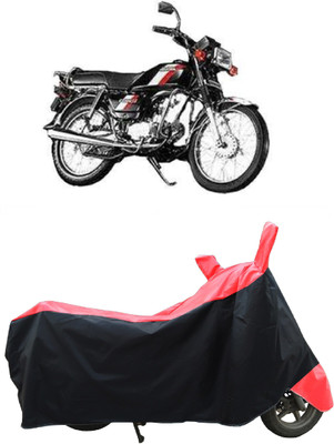 Coxtor Two Wheeler Cover for Hero(CD 100 SS, Red)