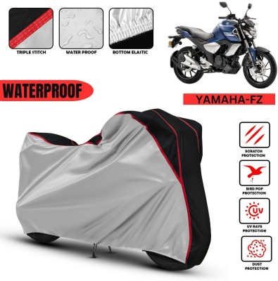 Car Life Waterproof Two Wheeler Cover for Yamaha(FZ, Multicolor)